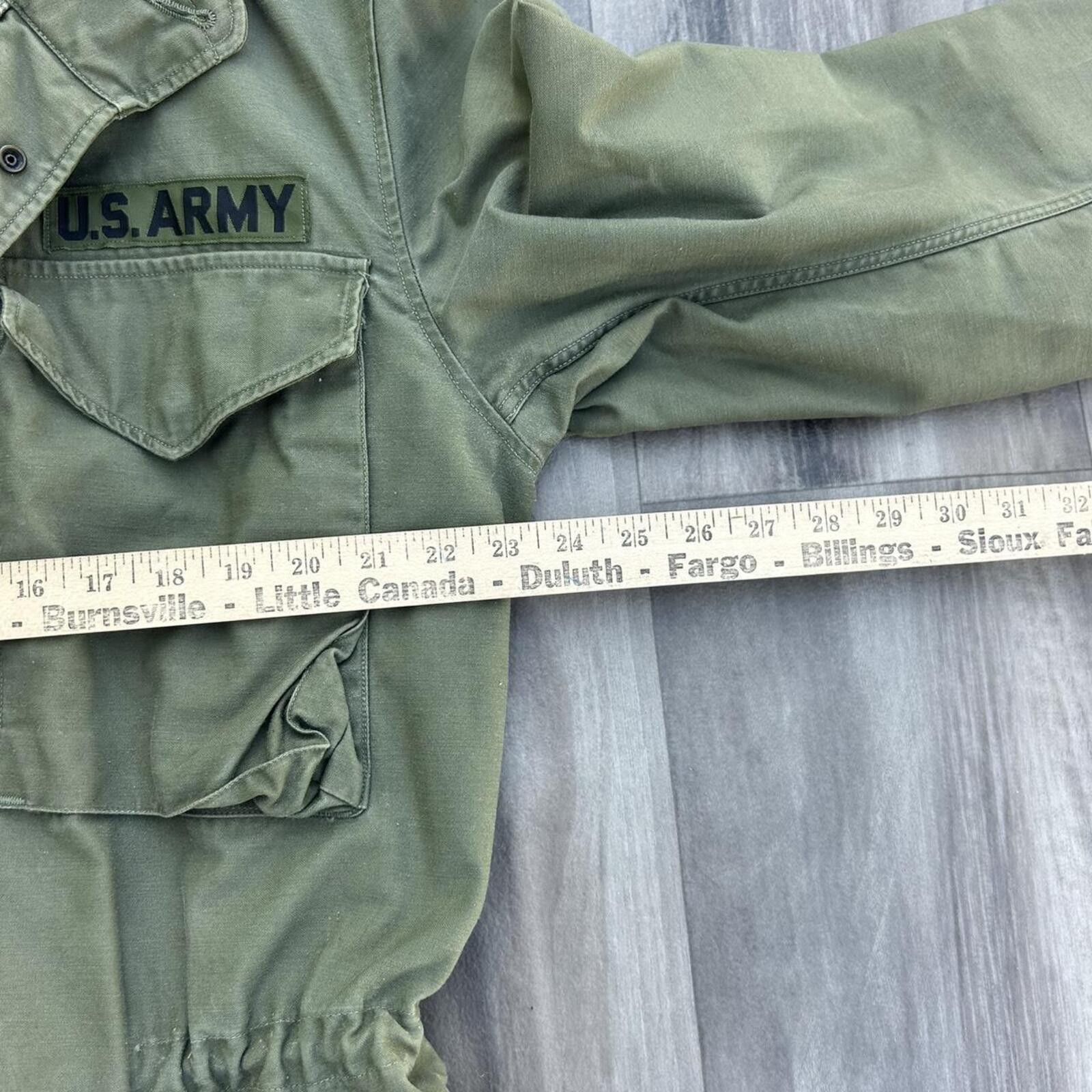Other Vintage U.S. Army M-1965 field jacket size M Size US M / EU 48-50 / 2 - 7 Thumbnail