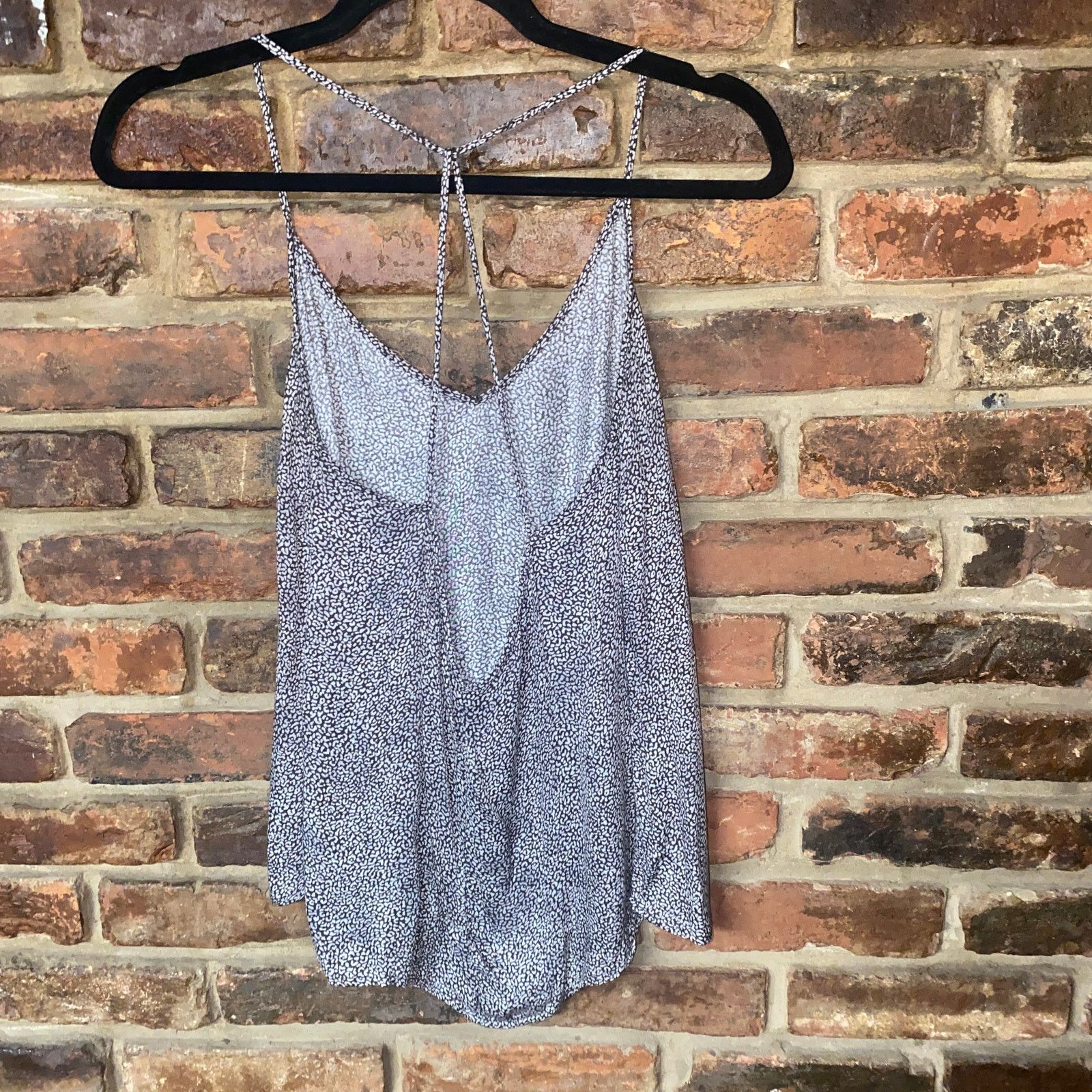 Other Oysho Brown Cream Leopard Animal Strappy Tank Top Small Size S / US 4 / IT 40 - 4 Thumbnail