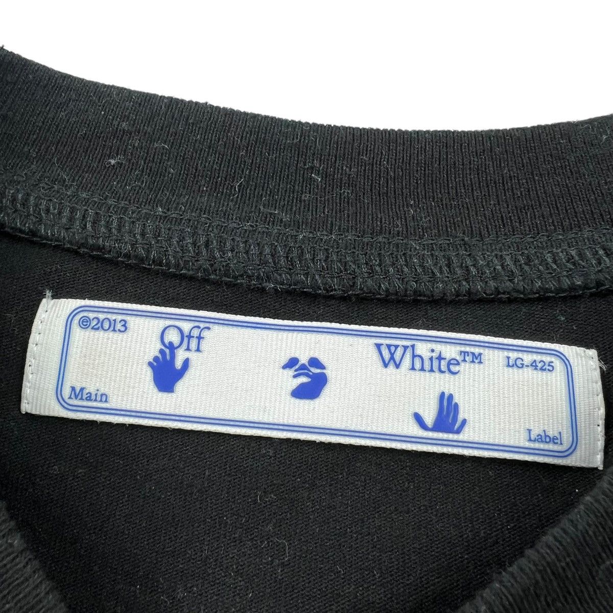 Off-White Off-White Pink Marker Arrows Black T Shirt Size US XS / EU 42 / 0 - 4 Thumbnail