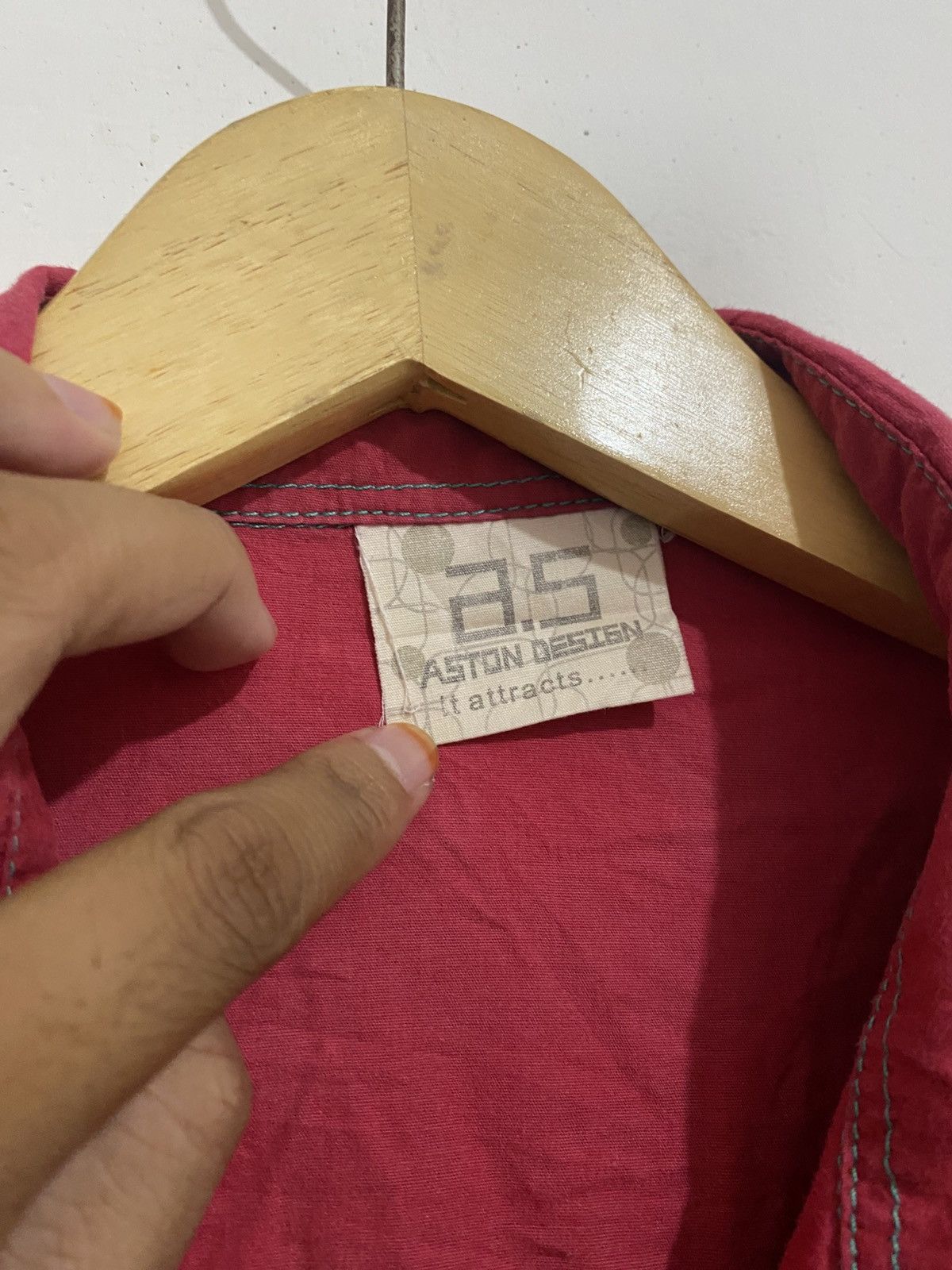 If Six Was Nine × Japanese Brand × Le Grande Bleu (L.G.B.) Aston design double layer button shirt japanese ifsixwasnine Size US M / EU 48-50 / 2 - 6 Thumbnail