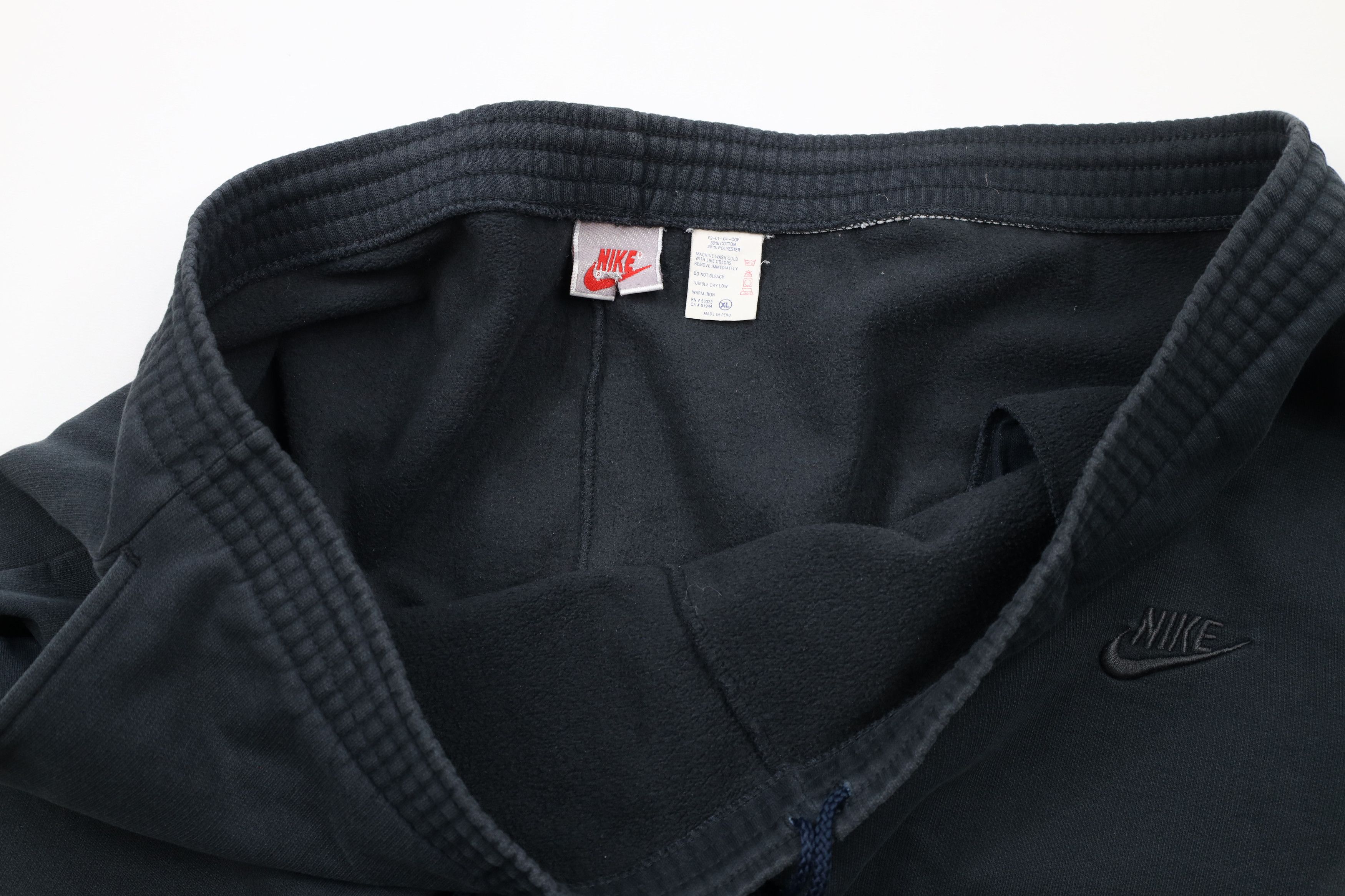 Nike Vintage 90s Nike Scott Mini Swoosh Sweatpants Black AS IS Size US 38 / EU 54 - 8 Thumbnail