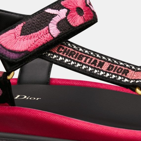 Dior o1w1db10724 D-Wave Sandals in Multicolor Size US 10 / IT 40 - 4 Thumbnail