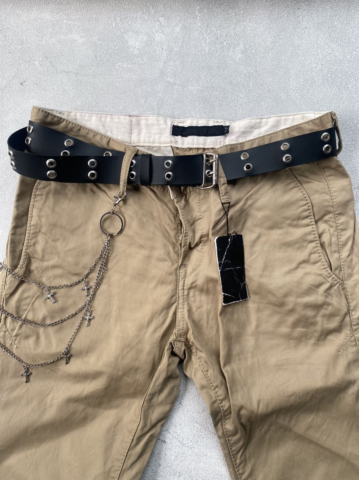 GOSTAR DE FUGA × Japanese Brand × Le Grande Bleu (L.G.B.) FUGA Flare pants with buckle back dead Stock conditions Size US 31 - 3 Thumbnail