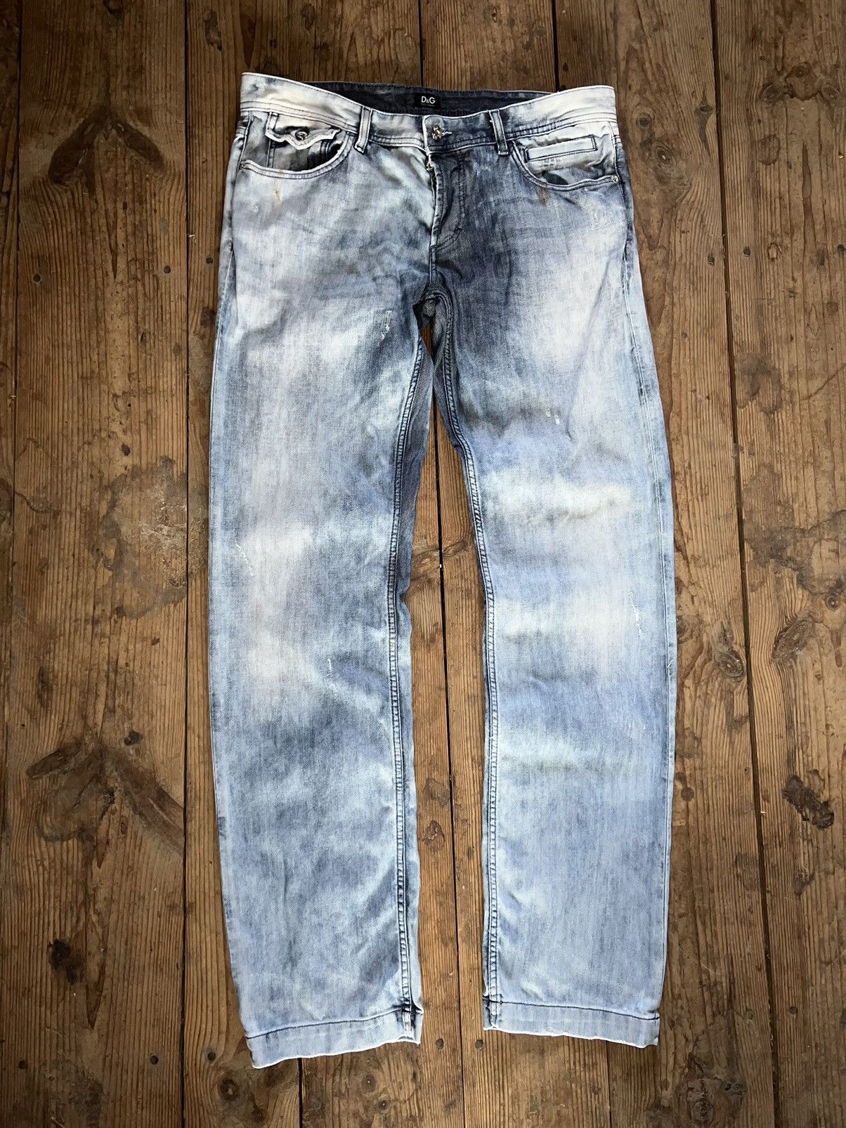 D&G Dolce & Gabbana Vintage Y2k Opium Style Jeans