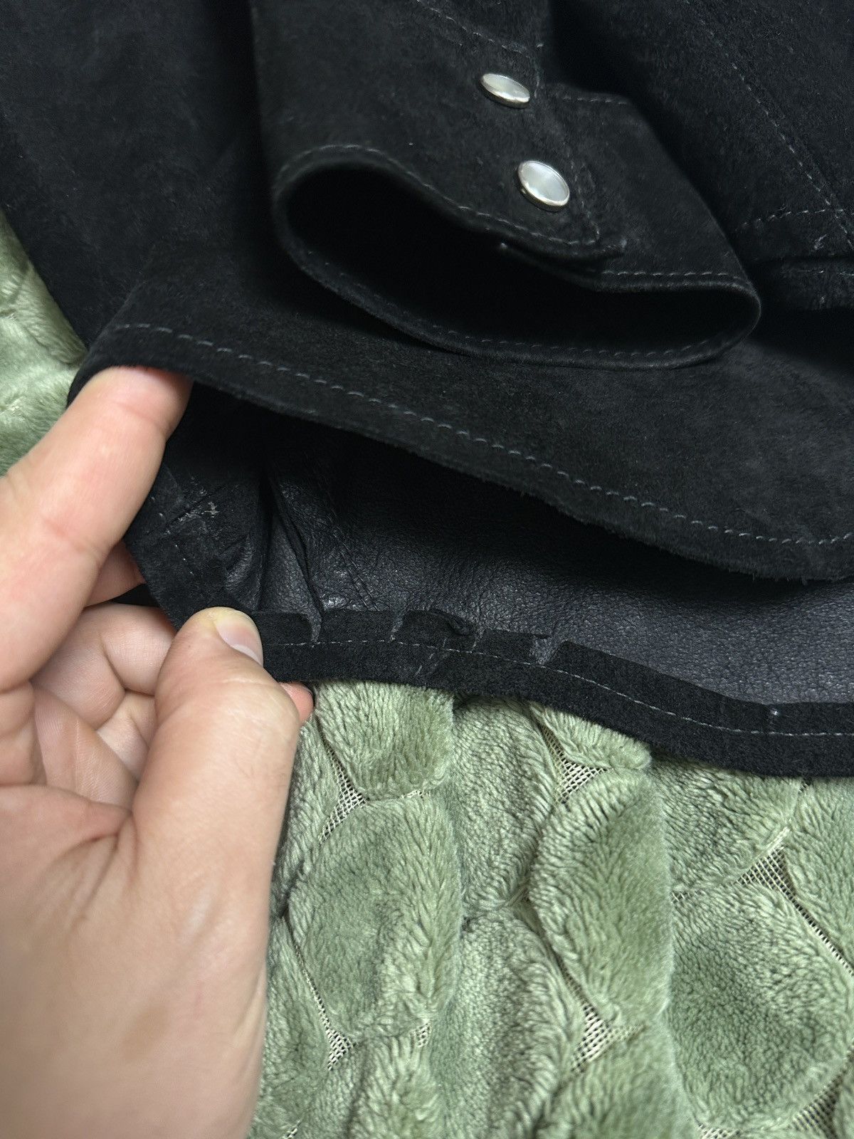 Other Oshwahkon 500 Broadway NYC Vintage Leather Western Jacket 70 Size US L / EU 52-54 / 3 - 16 Thumbnail