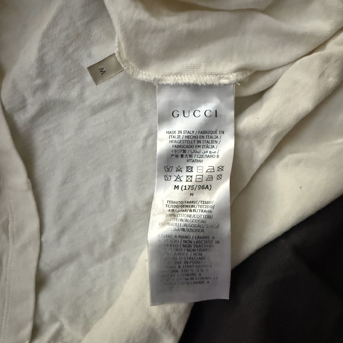 Gucci Gucci oversize cotton tshirt Size US M / EU 48-50 / 2 - 3 Thumbnail