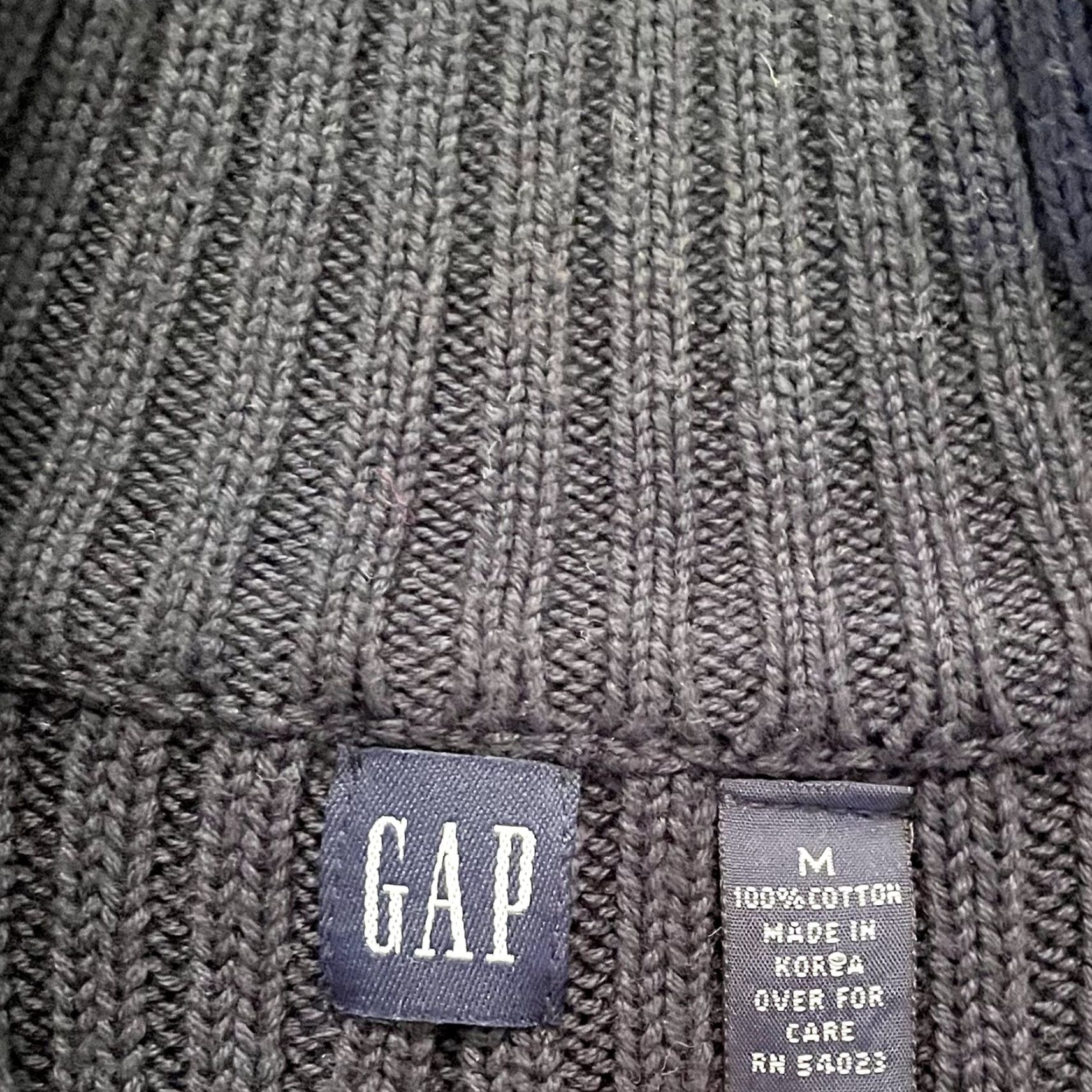 Gap VINTAGE GAP Vest Full Zip Up Cotton Blue Ribbed Corduroy Medium Ladies Unisex Adults M Knitted / Zip Vest 90s Cords Vintage Theme Size US M / EU 48-50 / 2 - 7 Thumbnail