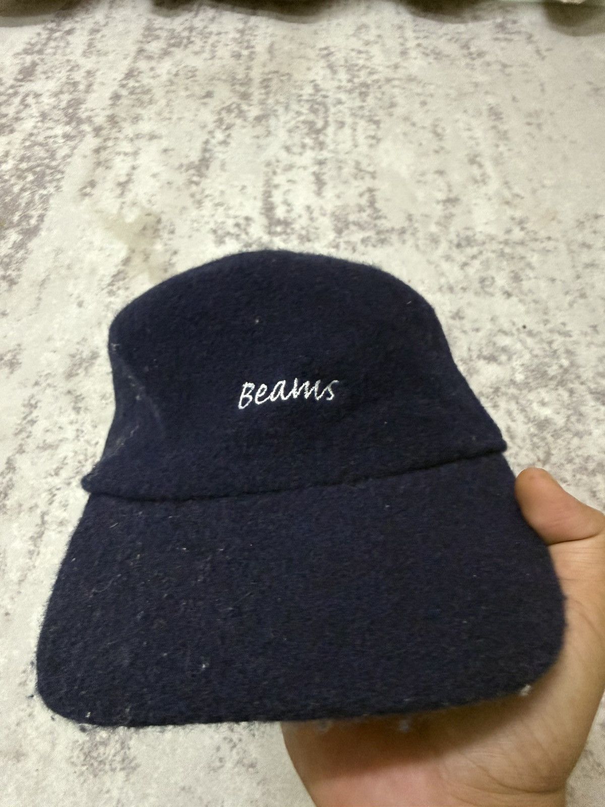 Beams Japan Beams Embroidery Logo Wool Fullcap Size ONE SIZE - 6 Thumbnail