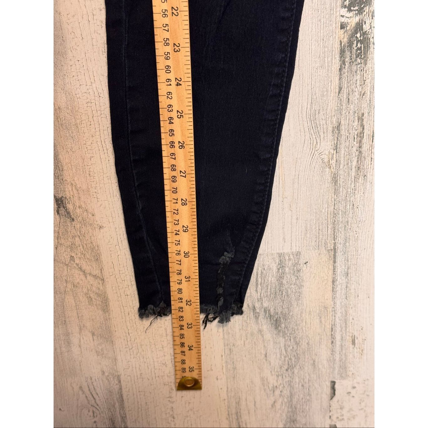 Other VIP Jeans Black Distressed Skinny Jeans Women’s Size 7 Size 28" / US 6 / IT 42 - 11 Thumbnail
