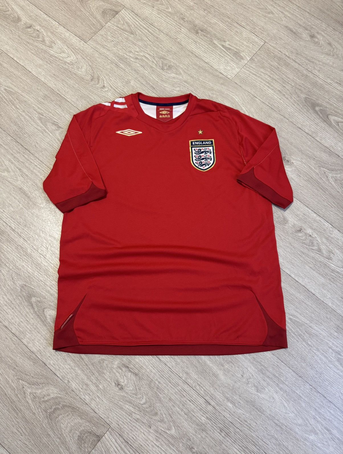 Umbro 🔷Vintage Umbro England 2006/08 Soccer jersey🔷 Size US XL / EU 56 / 4 - 1 Thumbnail