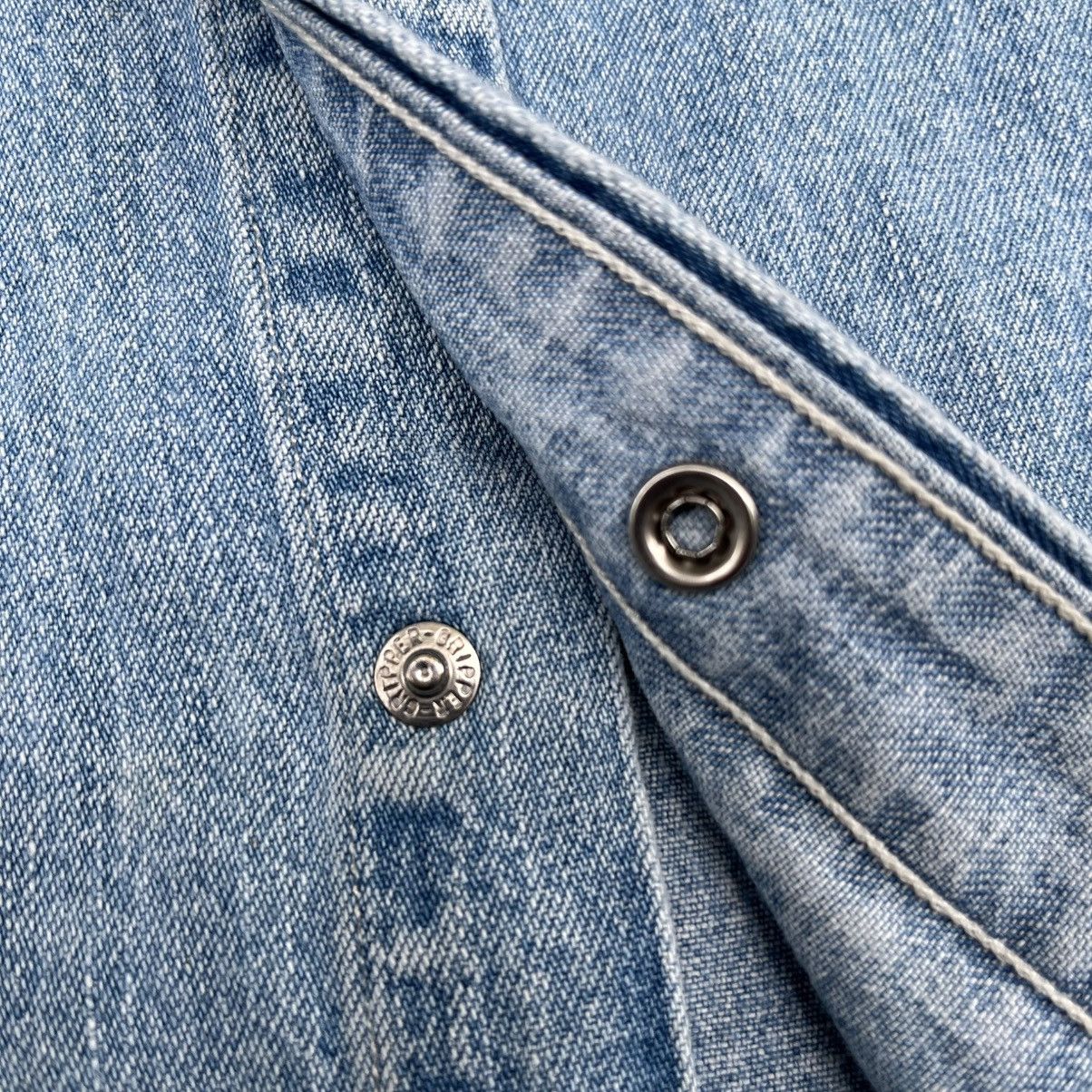 RRL Ralph Lauren Vintage 90s RRL Ralph Lauren Western Denim Shirt Size US S / EU 44-46 / 1 - 6 Thumbnail