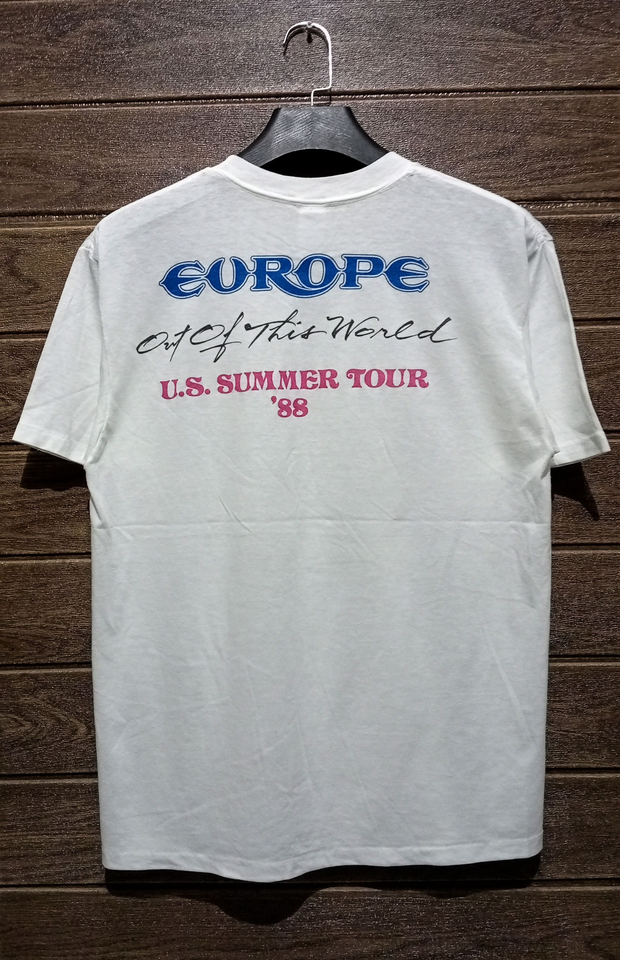 Band Tees × Vintage Vintage '80s Europe Out of This World U.S. Summer Tour '88 Size US XL / EU 56 / 4 - 2 Thumbnail