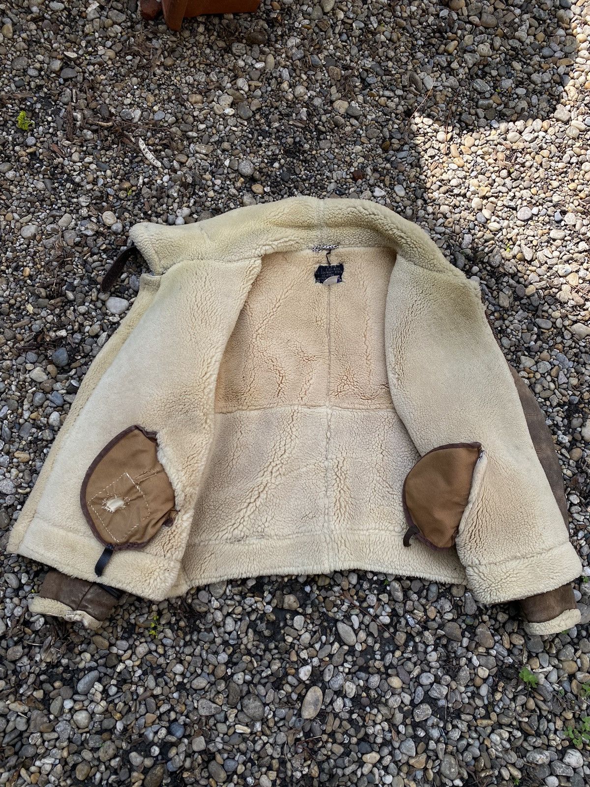 Avirex × Vintage Vintage 80s Avirex Lambskin Leather Sherpa Jacket Size US M / EU 48-50 / 2 - 2 Thumbnail