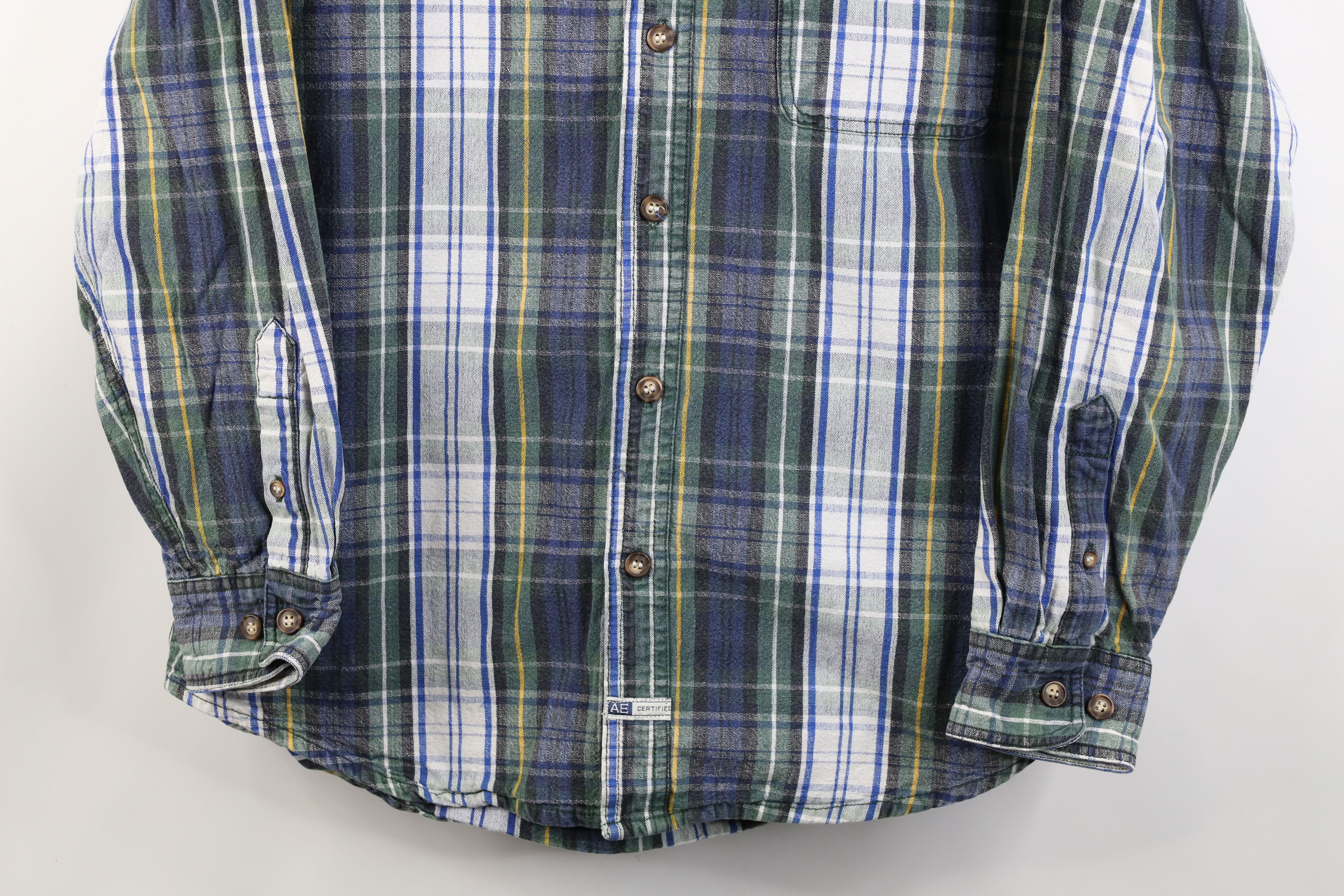 American Eagle Outfitters Vintage 90s American Eagle Outfitters Denim Button Shirt Size US M / EU 48-50 / 2 - 3 Thumbnail