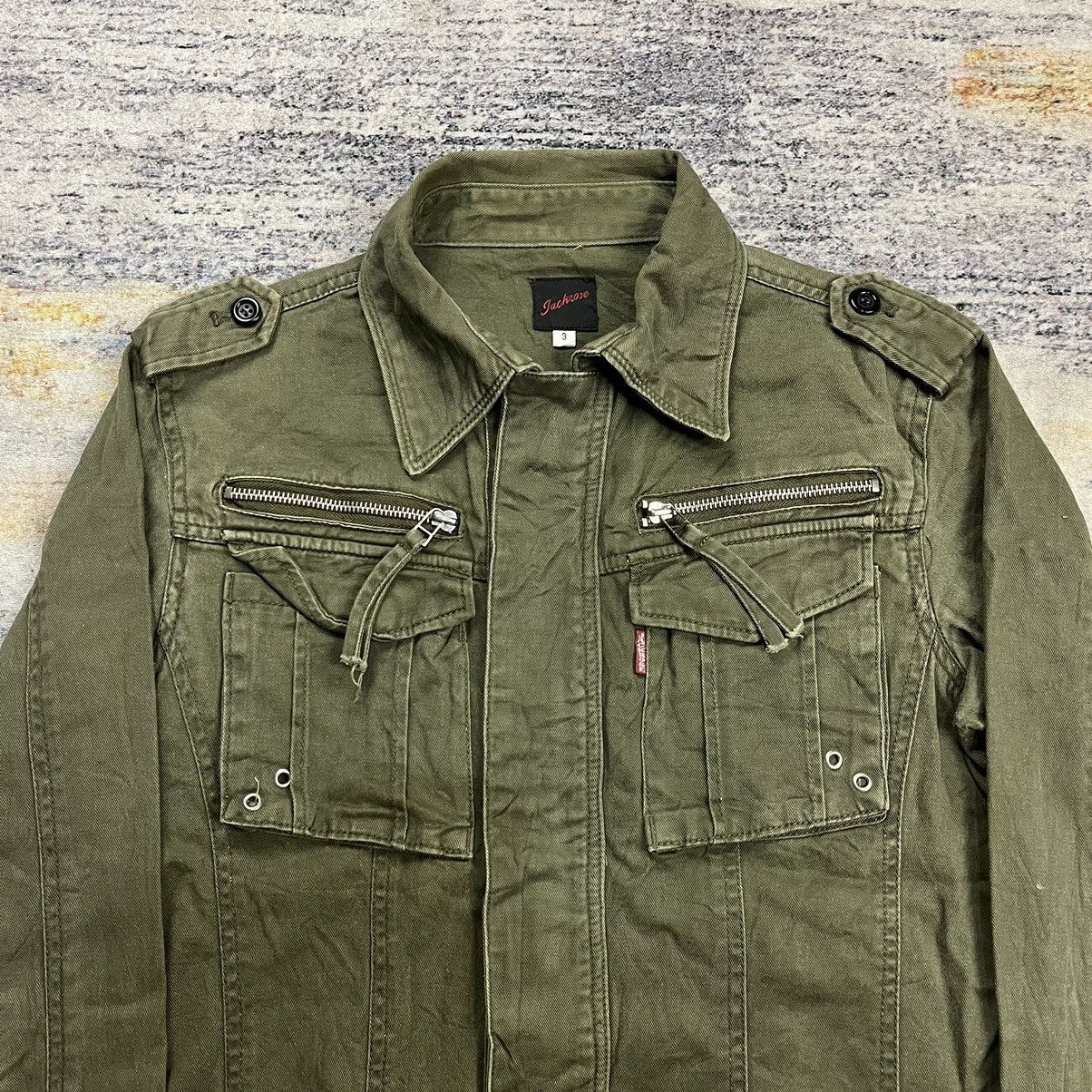JACKROSE × Japanese Brand × Le Grande Bleu (L.G.B.) Vintage Jackrose military shirt Size US S / EU 44-46 / 1 - 4 Thumbnail