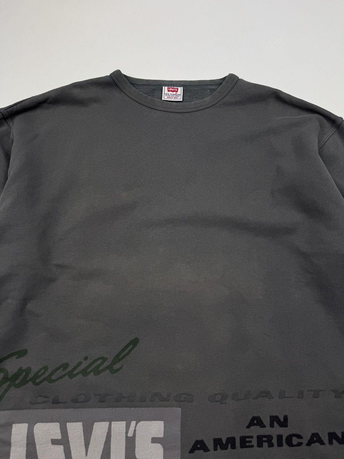 Levi's × Vintage 1990’s Faded Vintage Levi’s Oversized Sweatshirt Size US L / EU 52-54 / 3 - 6 Thumbnail