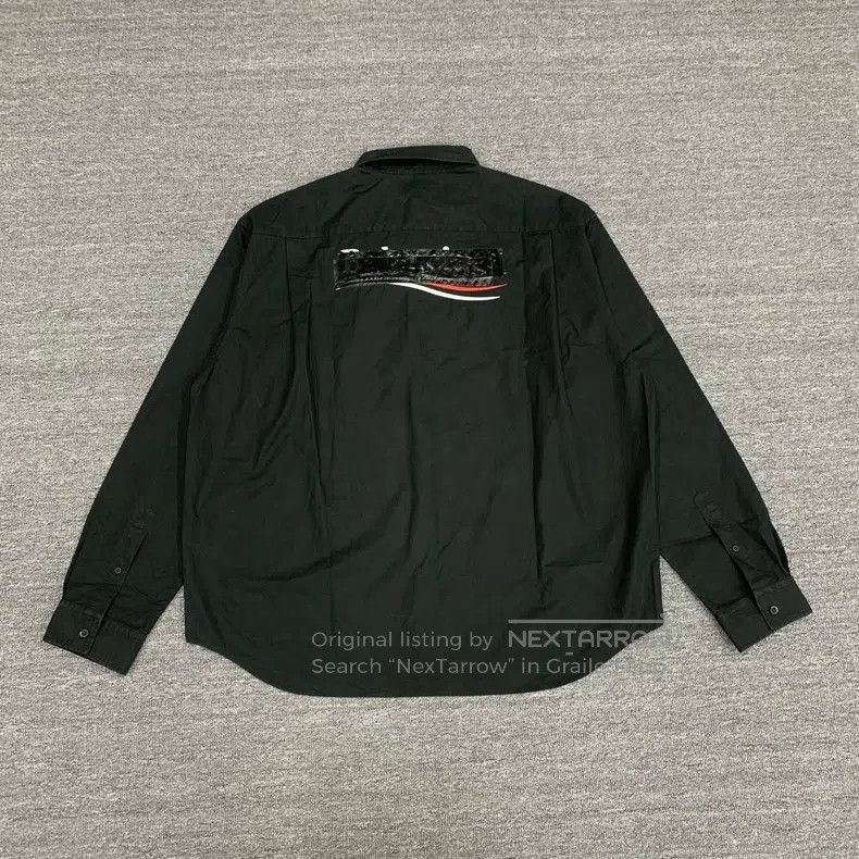 Balenciaga Balenciaga size 40 Black tape to block the waves Coke shir Size US XS / EU 42 / 0 - 2 Thumbnail