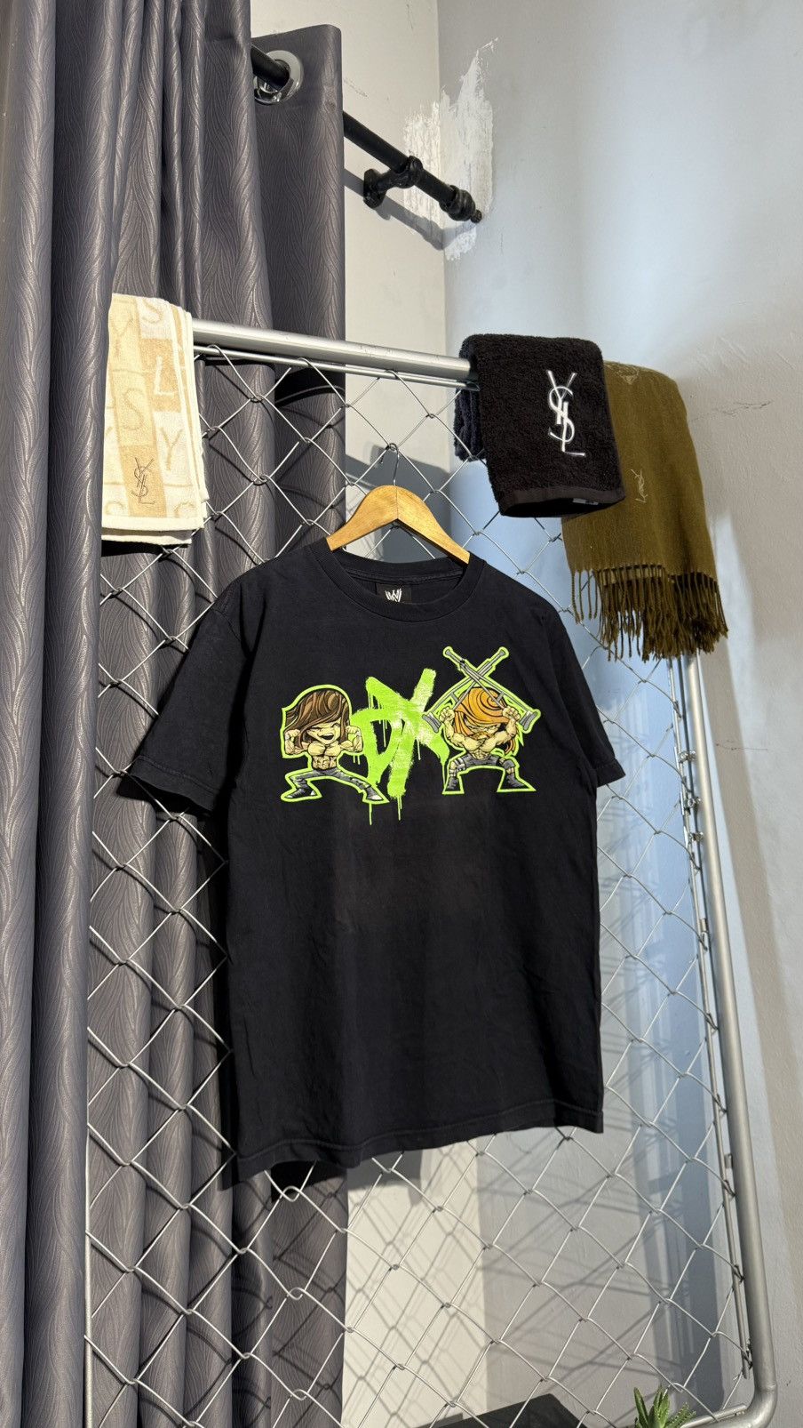 Vintage DISTRESS VINTAGE 2007 WWE DEGENERATION X WRESTLING TSHIRT Size US M / EU 48-50 / 2 - 1 Thumbnail