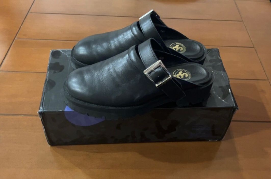 Japanese Brand SimplyComplicated Belted Mule | Grailed