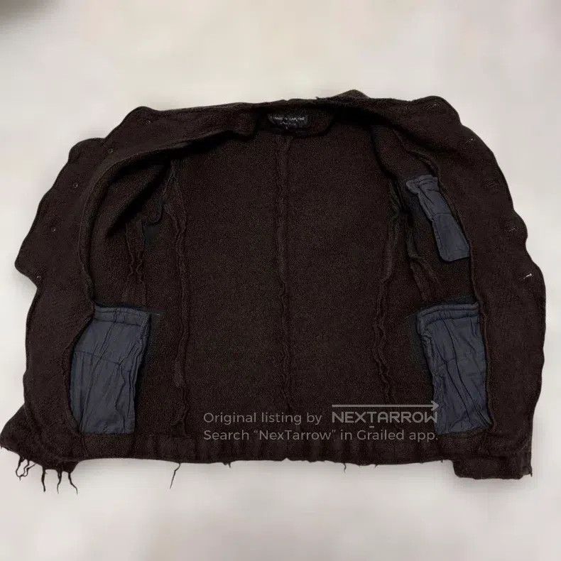 Comme des Garcons Comme Des Garcons Fringed Wool Coat Size S / US 4 / IT 40 - 5 Thumbnail
