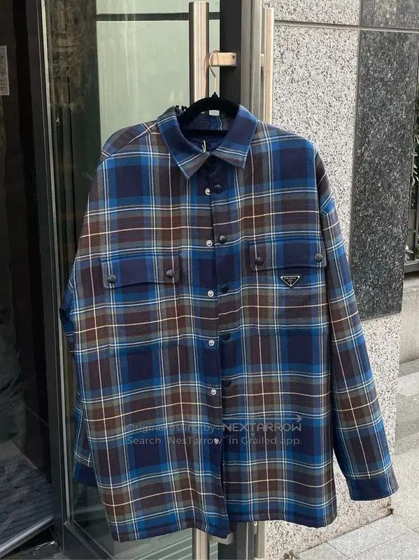 Prada Colorblock Men's Cardigan Sweater.