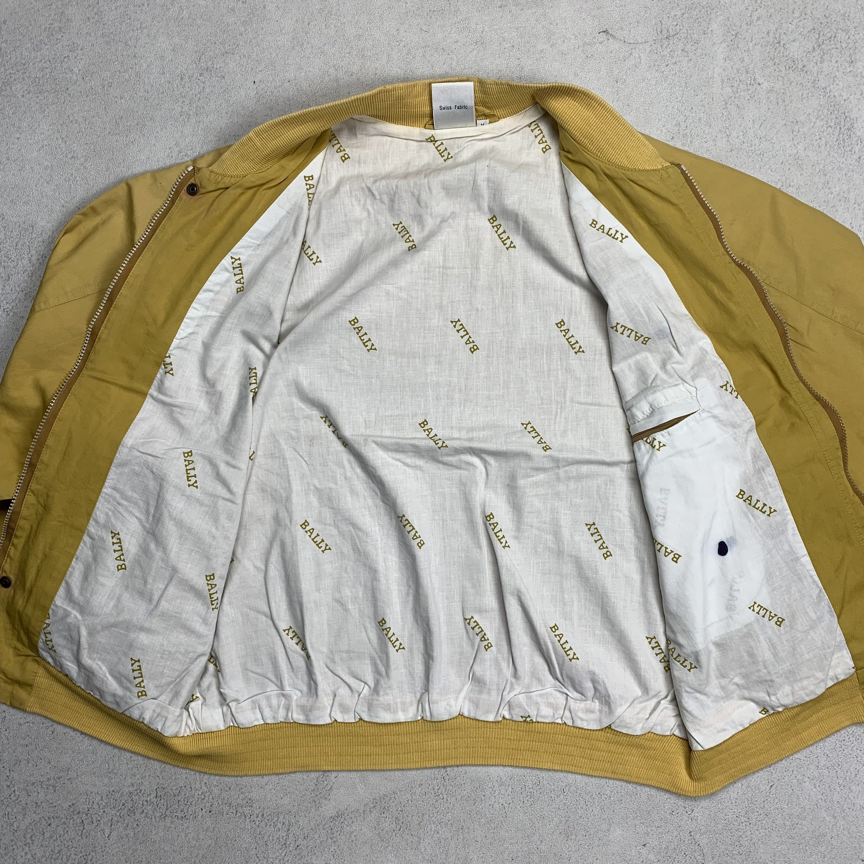 Bally Vintage 90s Bally Bomber Jacket Size US M / EU 48-50 / 2 - 7 Thumbnail