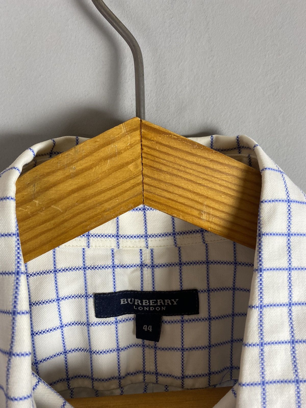 Burberry Vintage 90s Burberry shirt button up Size US XL / EU 56 / 4 - 4 Thumbnail