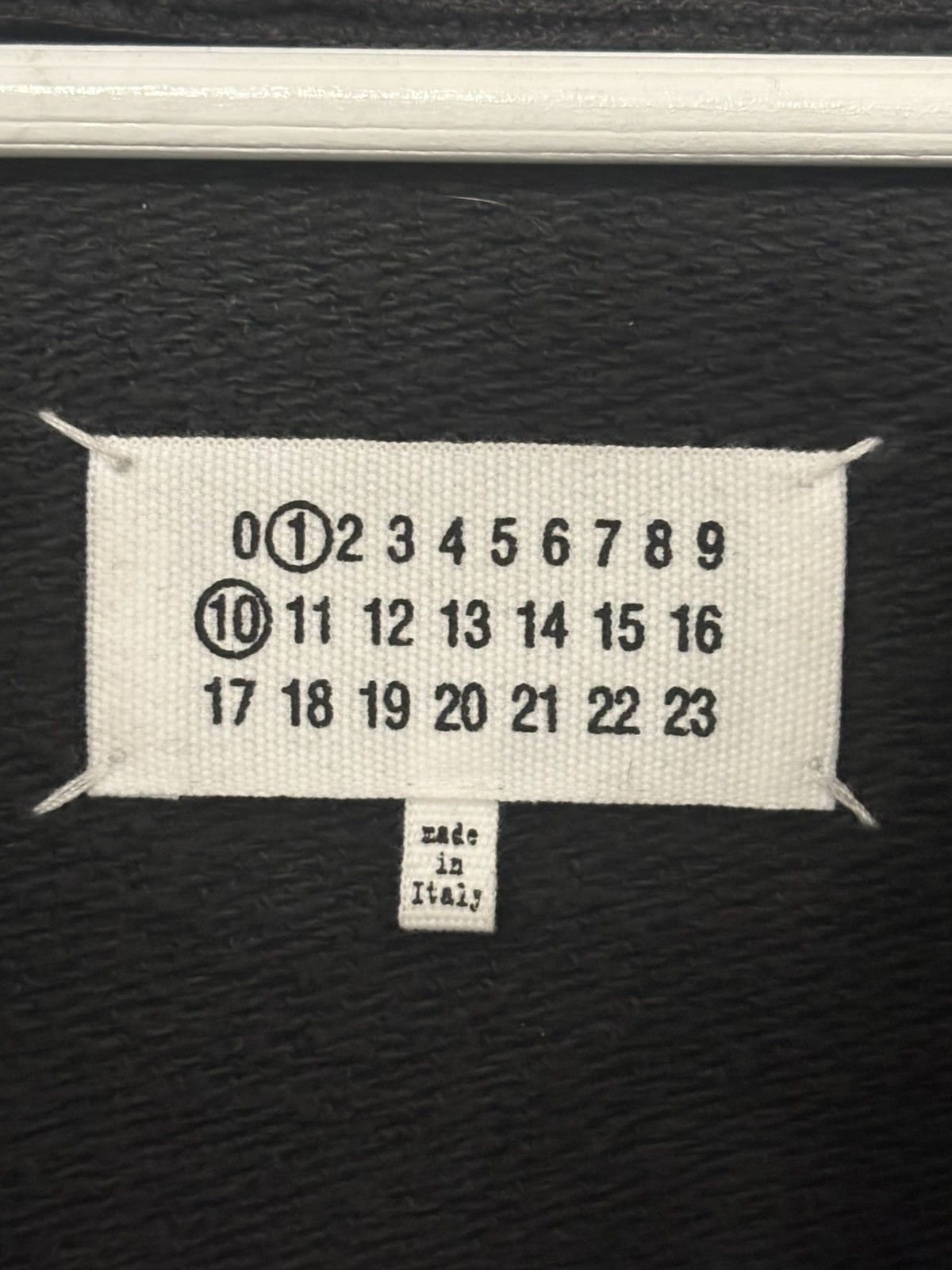 Maison Margiela Maison Margiela Oversized Black Invitation Hoodie Size US L / EU 52-54 / 3 - 4 Thumbnail