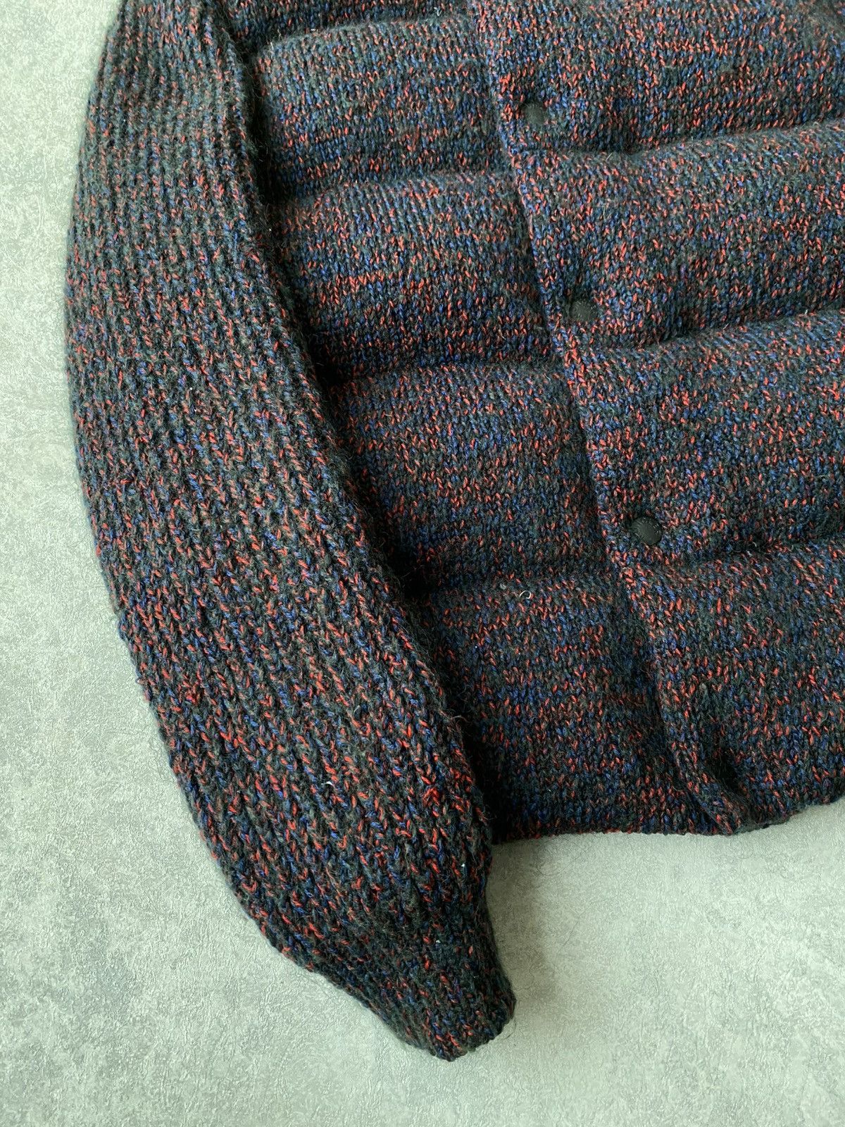 Moncler Moncler Grenoble $4500 Hybrid Tweed Knit Down Jacket Size US XL / EU 56 / 4 - 11 Thumbnail