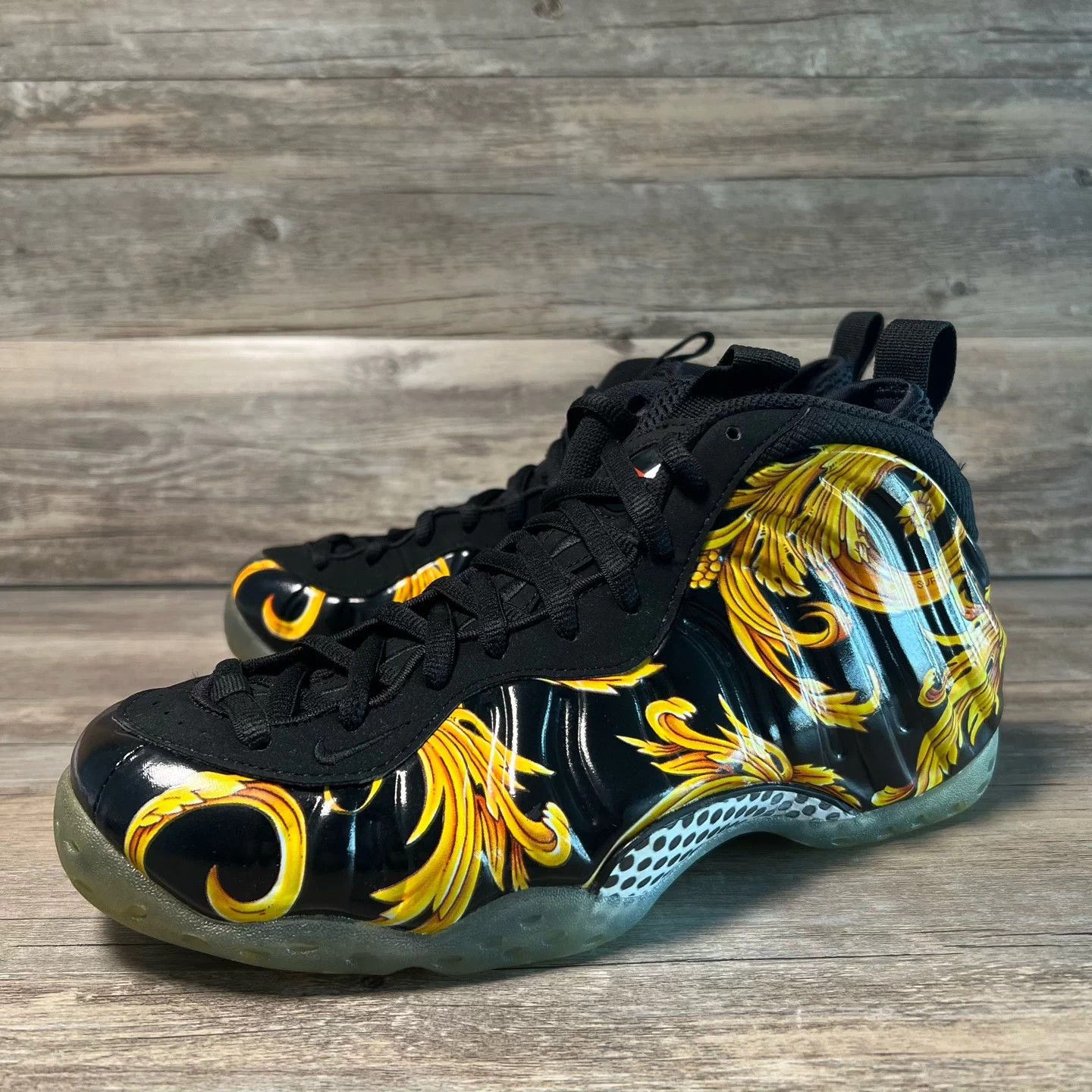 Supreme Supreme x Nike Air Foamposite One Black Straw 42.5 Size US 9.5 / EU 42-43 - 1 Thumbnail