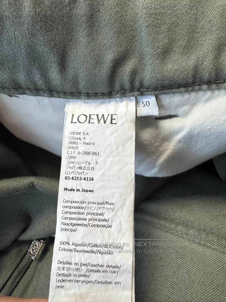 Loewe Loewe Men's casual pants, long pants Size US 34 / EU 50 - 4 Thumbnail