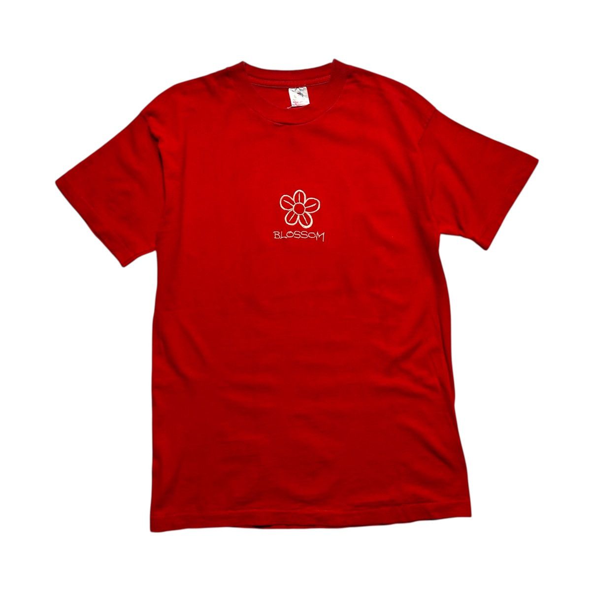 Vintage Flower Embroidered T-Shirt