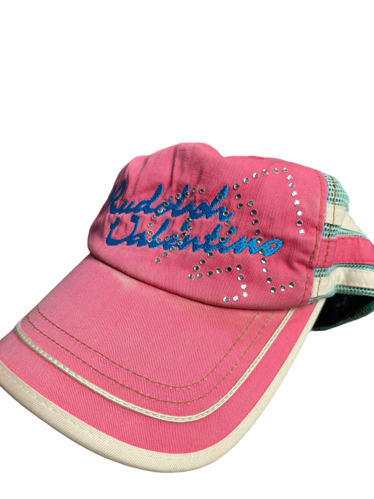 Valentino Two Rudolph Valentino Garavanni Trucker Hat Size ONE SIZE - 3 Thumbnail