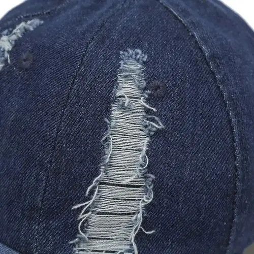 Japanese Brand Ripped Vintage Cap Size ONE SIZE - 3 Thumbnail