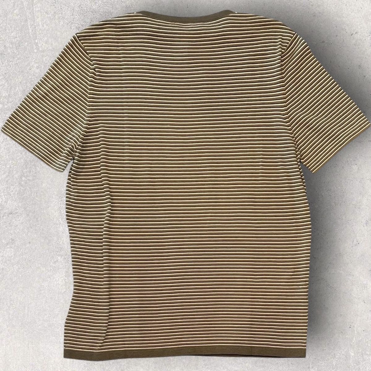 Hermes Hermes Brown Stripe T Shirt Size US S / EU 44-46 / 1 - 2 Thumbnail