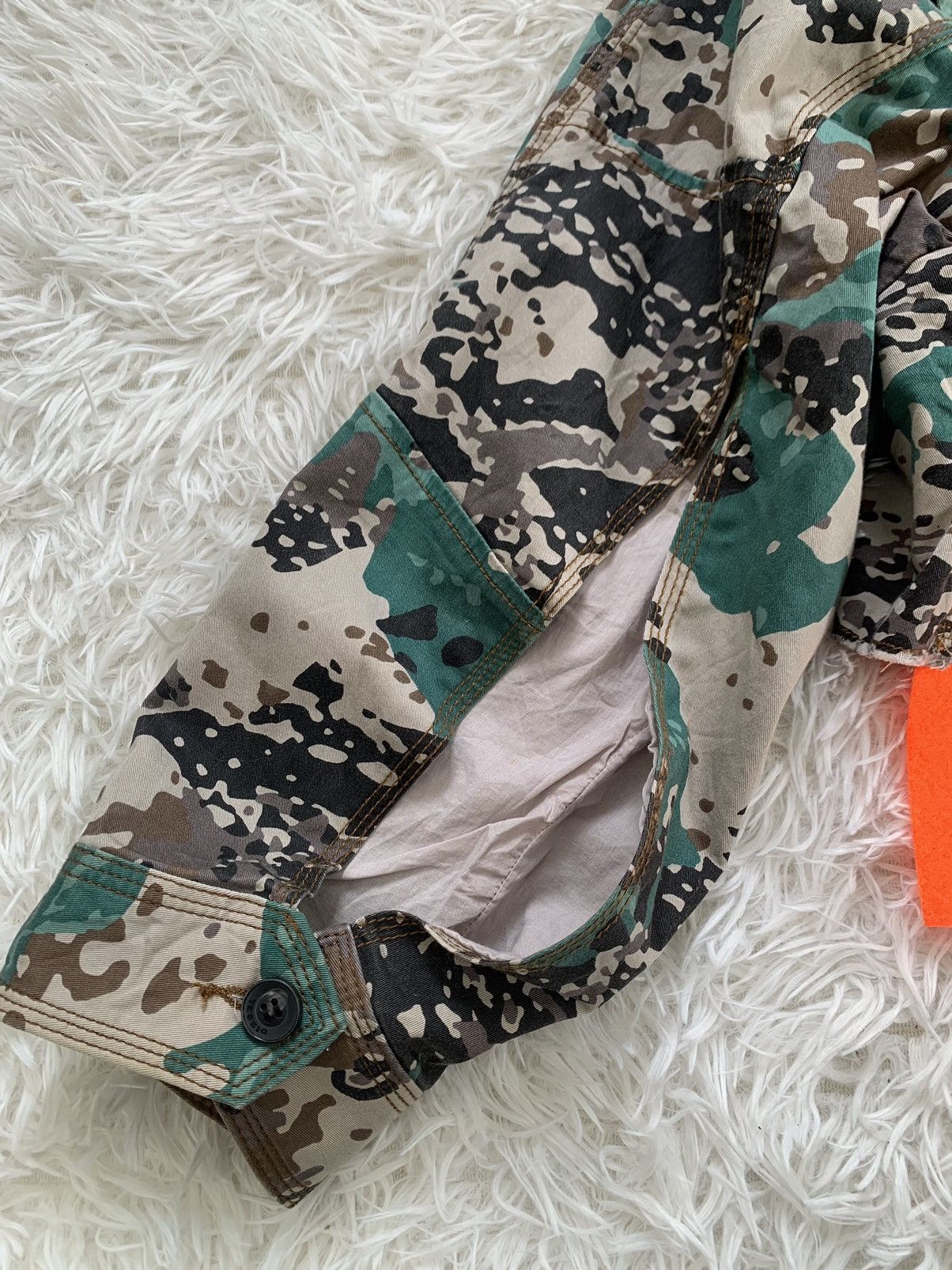 Diesel Diesel Camo Military Combat RR55 Crop Jacket Size M / US 6-8 / IT 42-44 - 9 Thumbnail