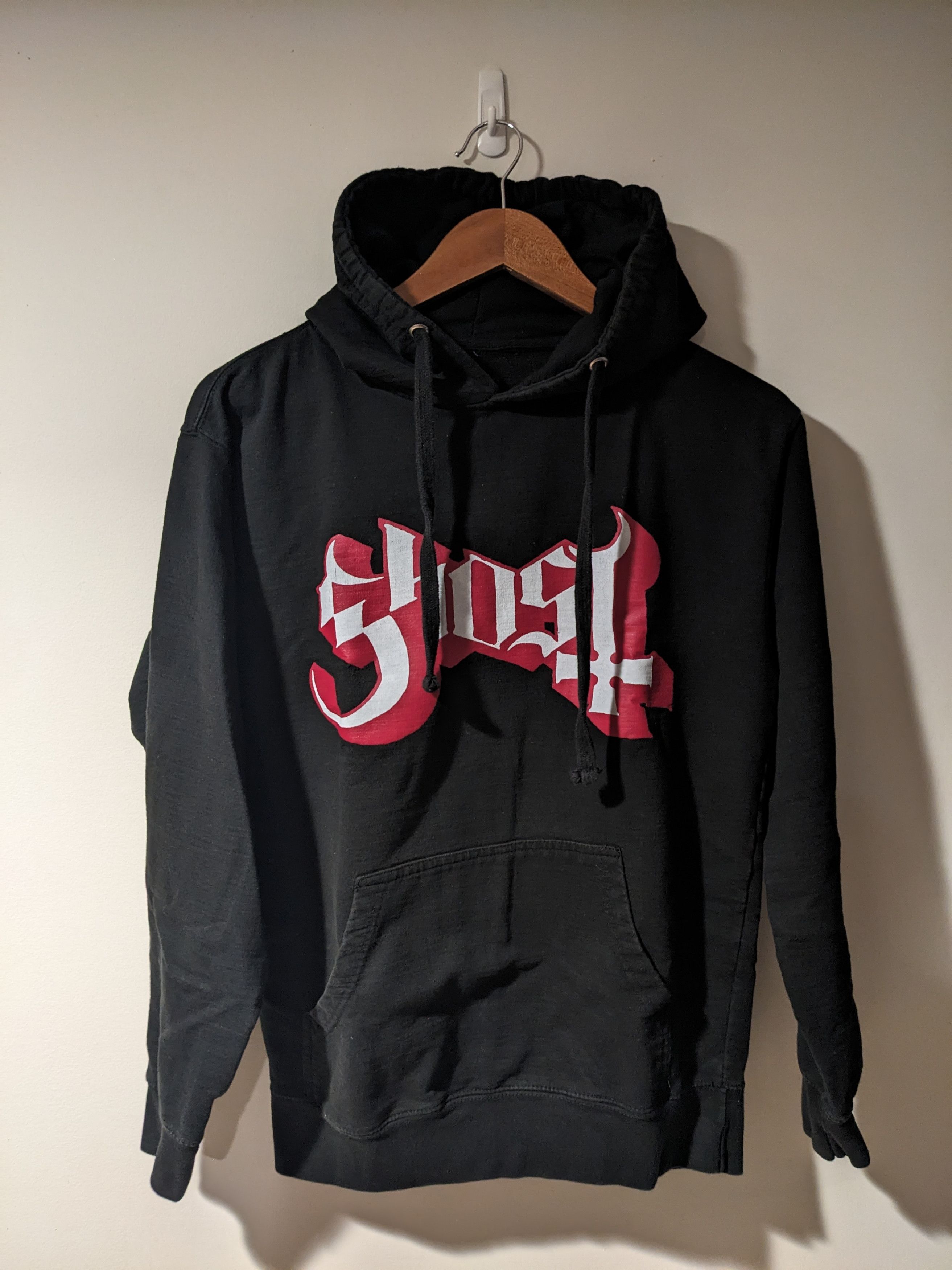 Band Tees × Hot Topic Ghost Papa Emeritus IV Black Red Glow Small Hoodie Size US S / EU 44-46 / 1 - 3 Thumbnail