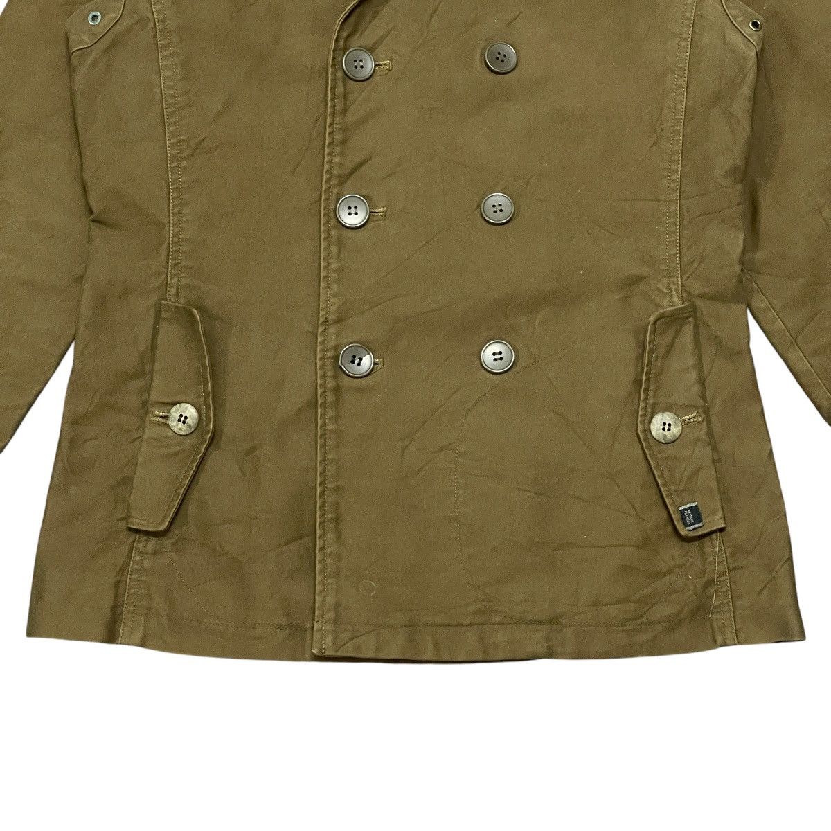 Hysteric Glamour Vintage 90s Hysteric Glamour Double Breasted Peacoat Jacket Size US M / EU 48-50 / 2 - 5 Thumbnail