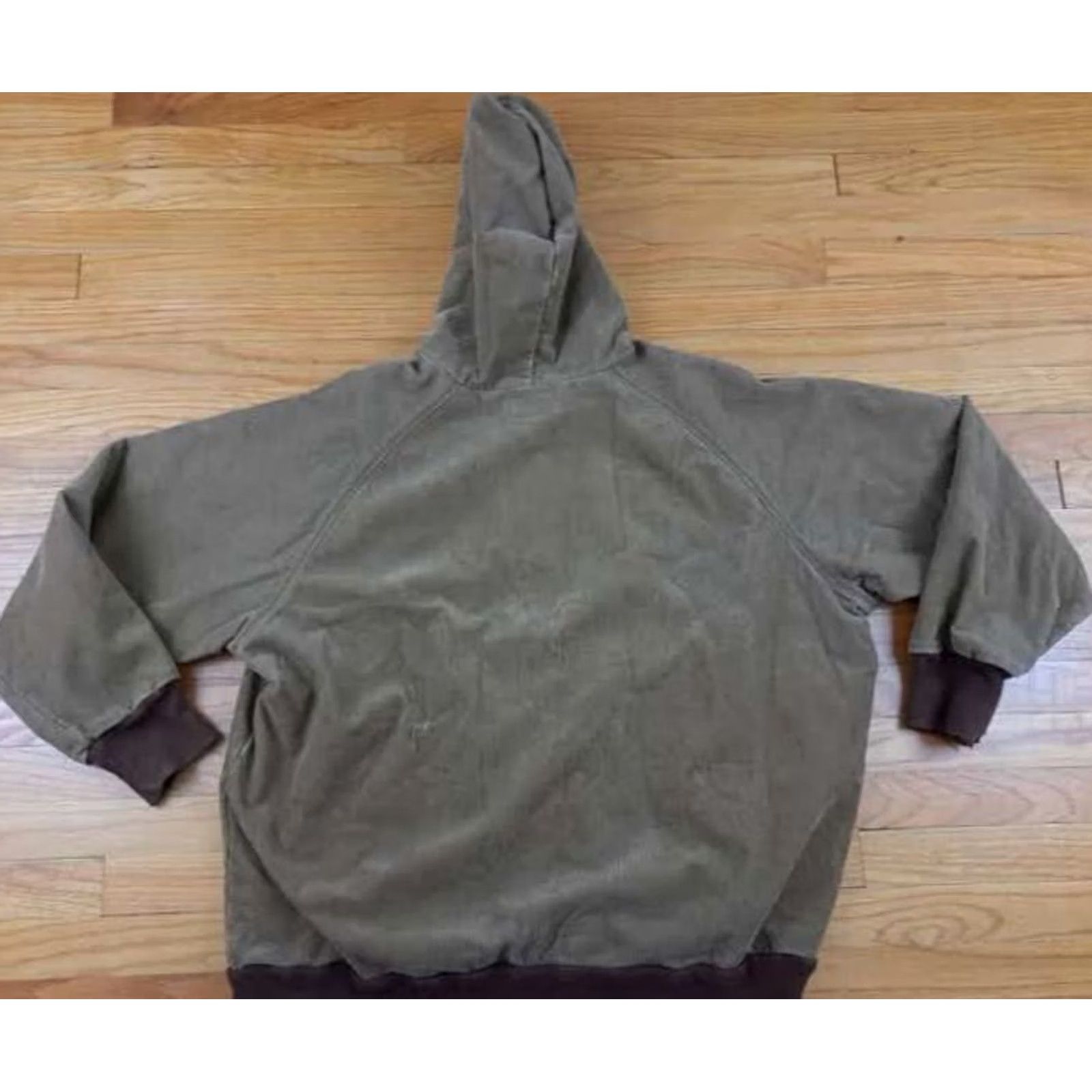 Ralph Lauren VINTAGE Ralph Lauren Polo Jeans Corduroy Insulated Full Zip Hooded Jacket XL Men Tan-Khaki Corduroy Bomber Jacket Hooded Insulated Women's no Size US XL / EU 56 / 4 - 5 Thumbnail