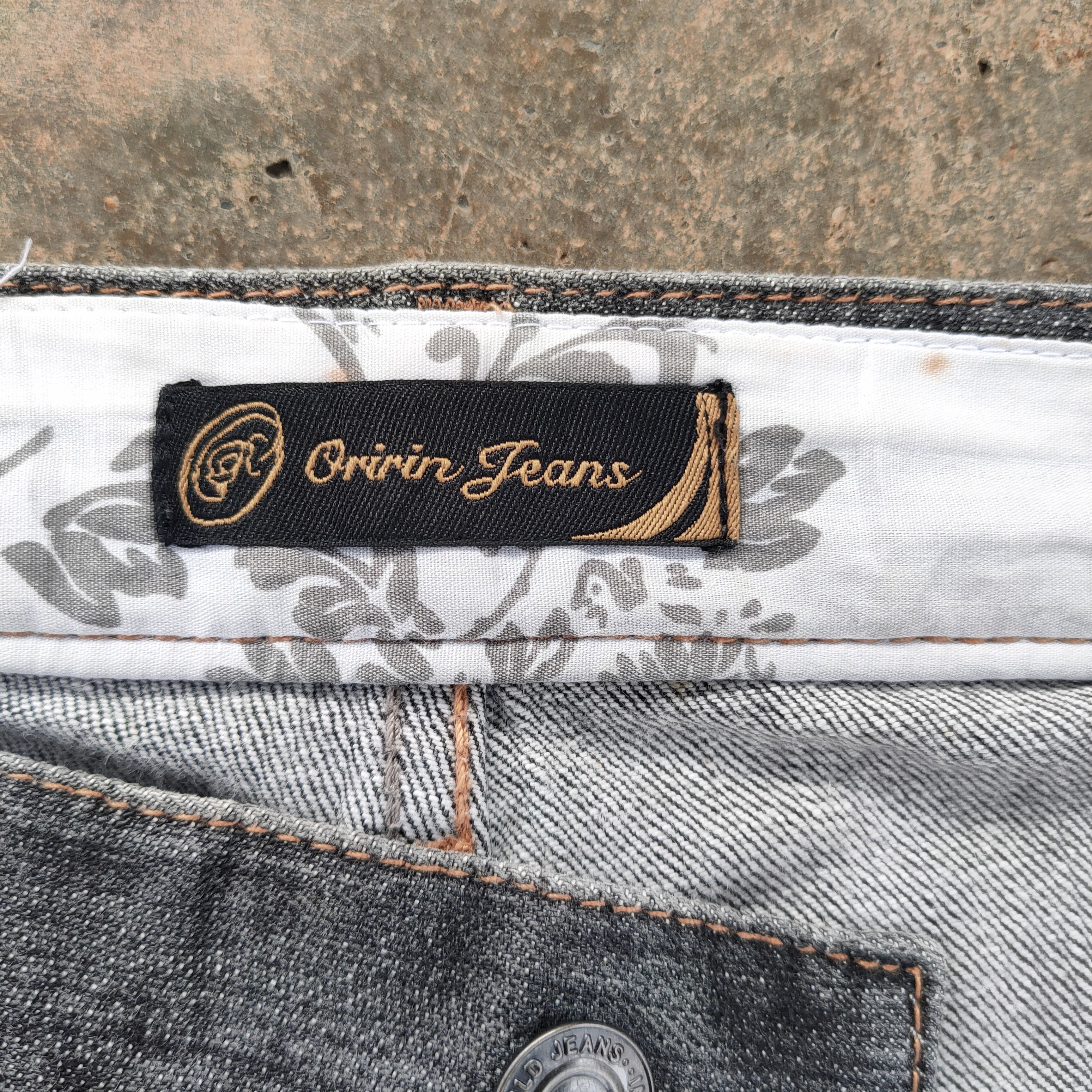 Japanese Brand FLARE Vintage japanese faded black denim jeans pants Size US 32 / EU 48 - 10 Thumbnail