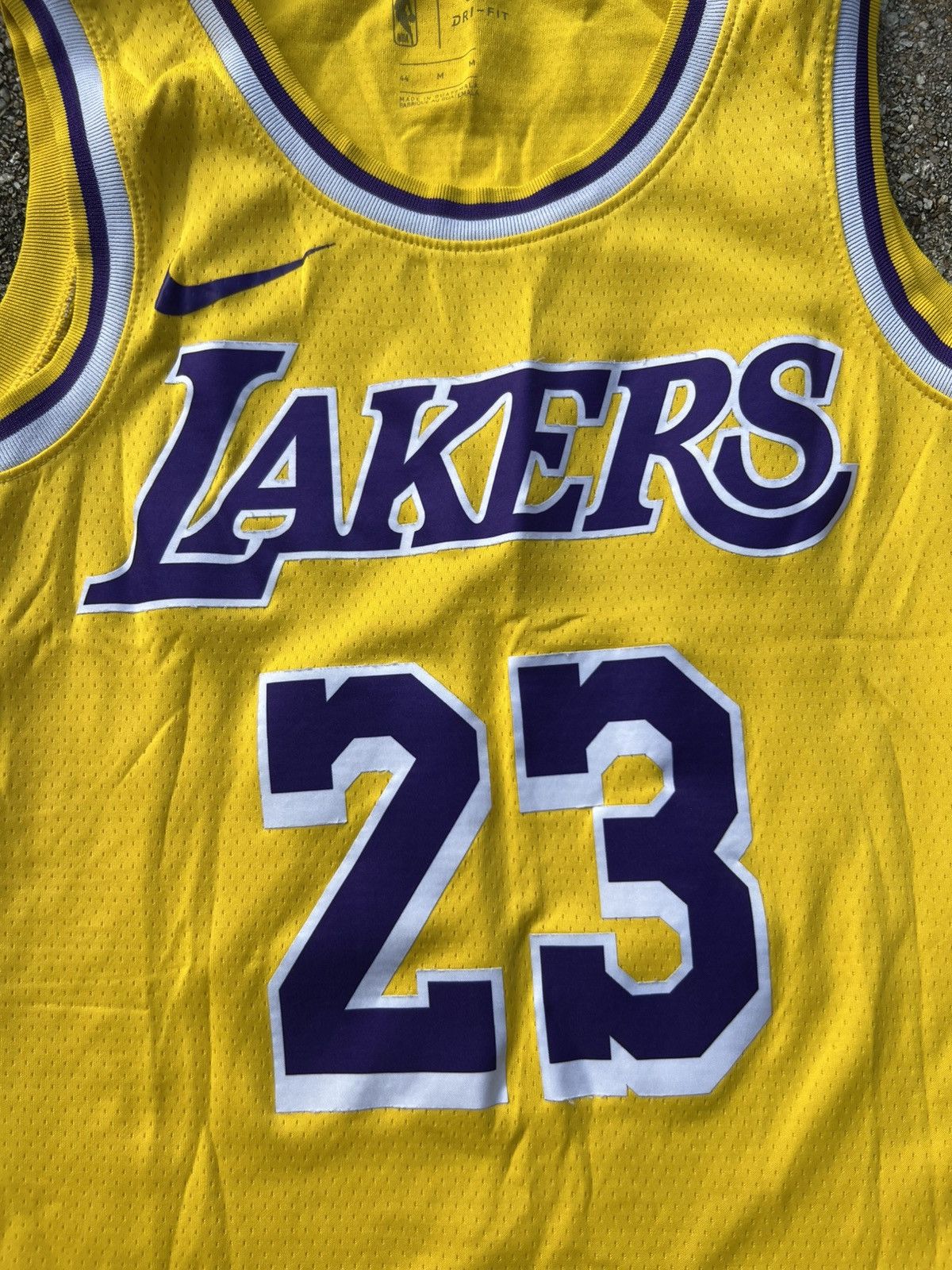 NBA Lakers NBA Nike Jersey James 23 Size US M / EU 48-50 / 2 - 4 Thumbnail