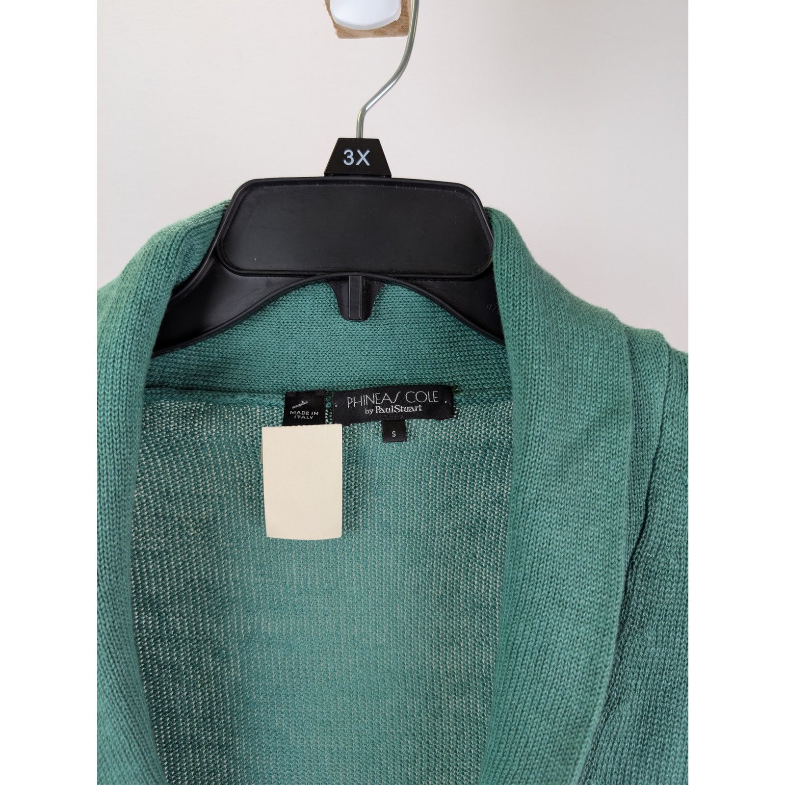 Paul Stuart o1rshd1 CC20 Cardigan Sweater in Green Size US S / EU 44-46 / 1 - 7 Thumbnail