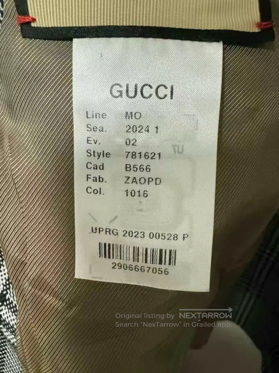 Gucci gucci ss24 plaid double. Size US L / EU 52-54 / 3 - 4 Thumbnail