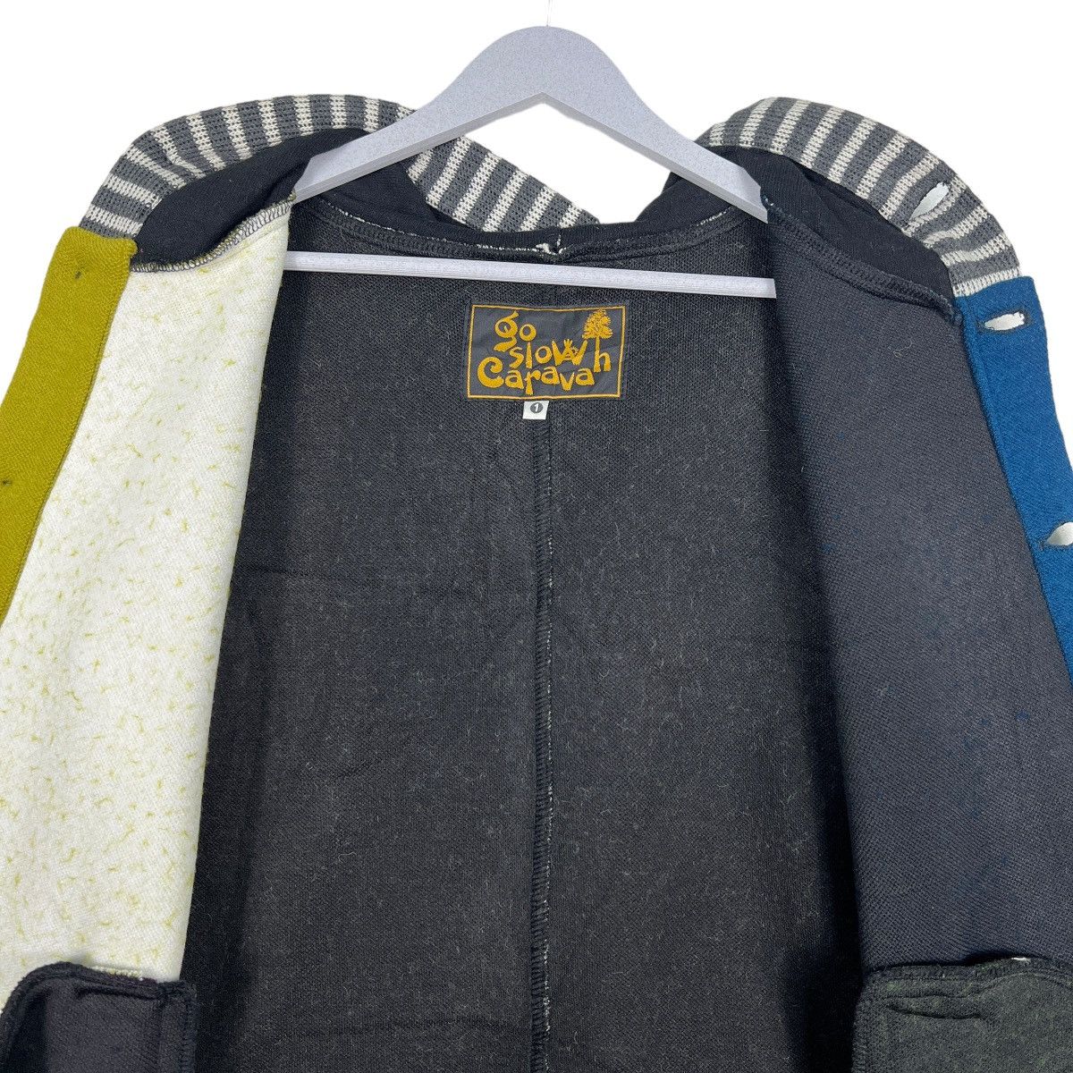 go slow caravan 🔥 GO SLOW CARAVAN BLOCK COLOR JACKET Size US S / EU 44-46 / 1 - 13 Thumbnail