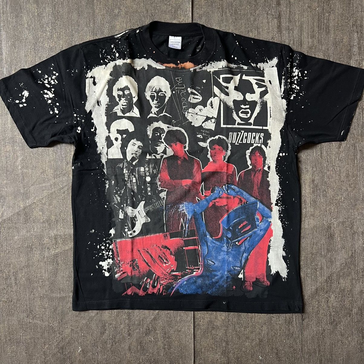 Band Tees 🔥rare🔥mosquitohead Buzzcocks English Punk Rock Size US XL / EU 56 / 4 - 1 Thumbnail