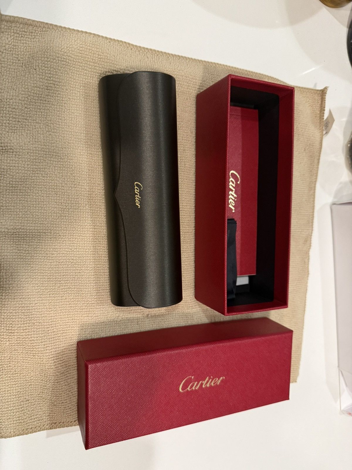 Cartier Cartier Glasses CT0330S Big C Cartier Size ONE SIZE - 17 Thumbnail