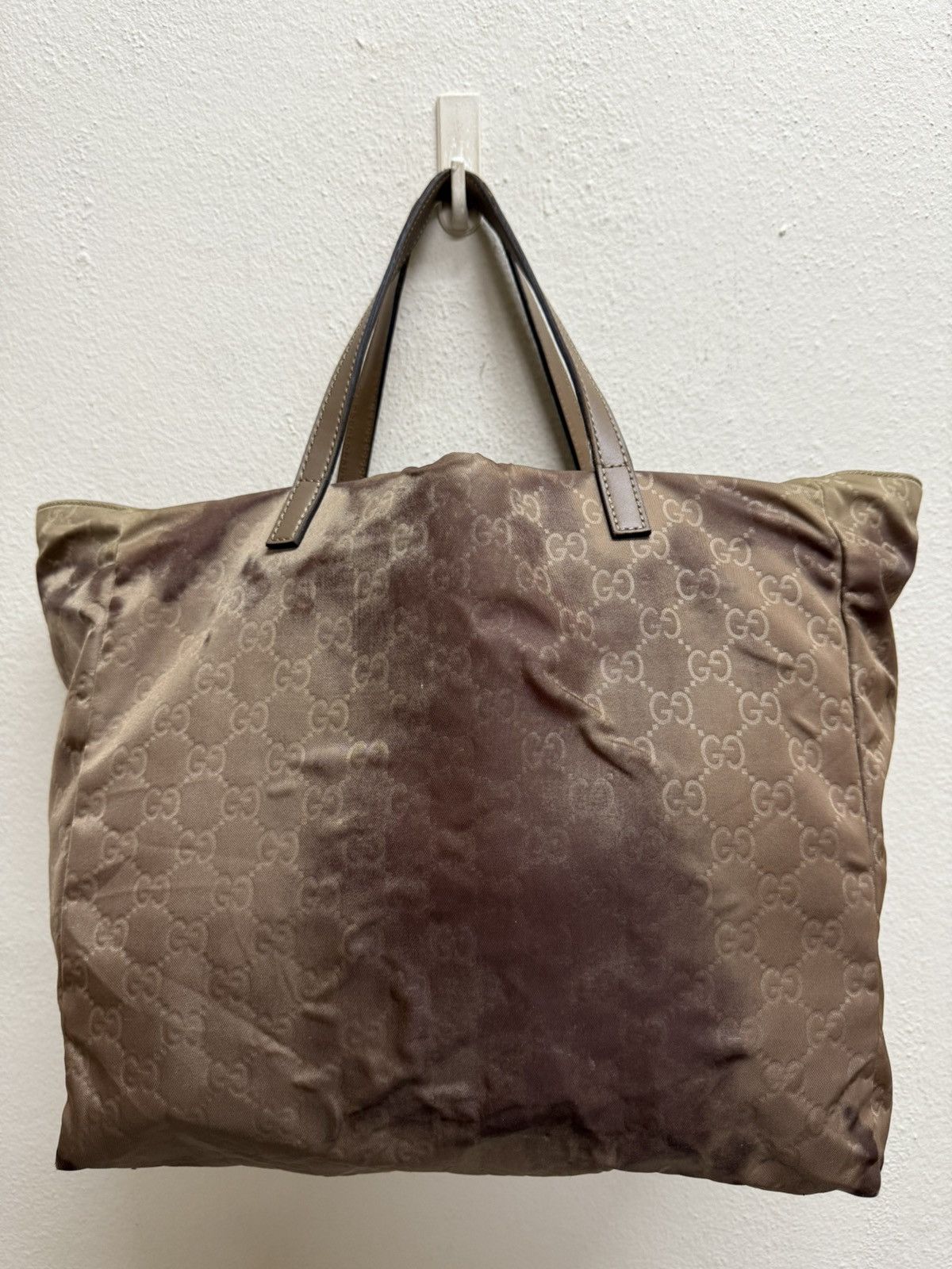 Gucci Gucci Monogram Nylon Tote Bag Size ONE SIZE - 22 Thumbnail