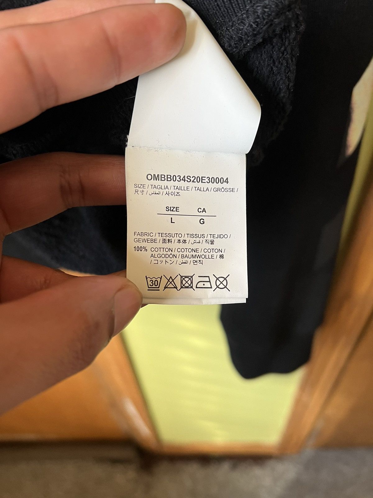 Off-White Off-White Angels Hoodie Size US L / EU 52-54 / 3 - 5 Thumbnail