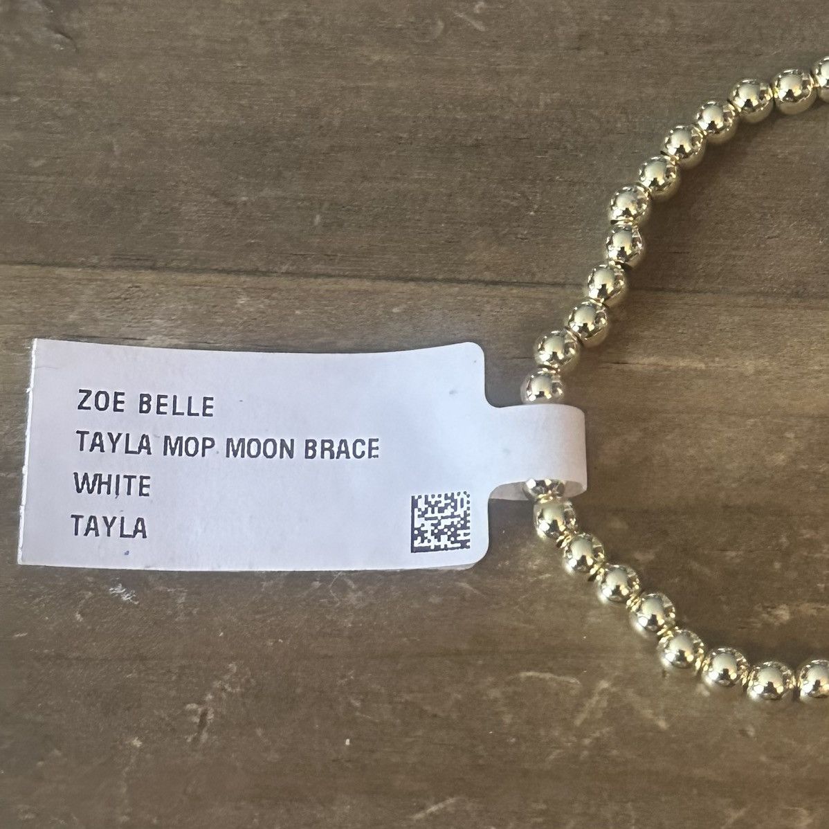 Other Zoe Belle ball chain mother of pearl moon stretch bracelet Size ONE SIZE - 2 Thumbnail