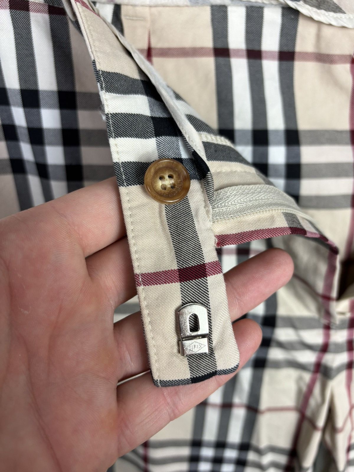 Burberry Burberry Nova Check Pants Made in France Men Size S Size US 31 - 15 Thumbnail